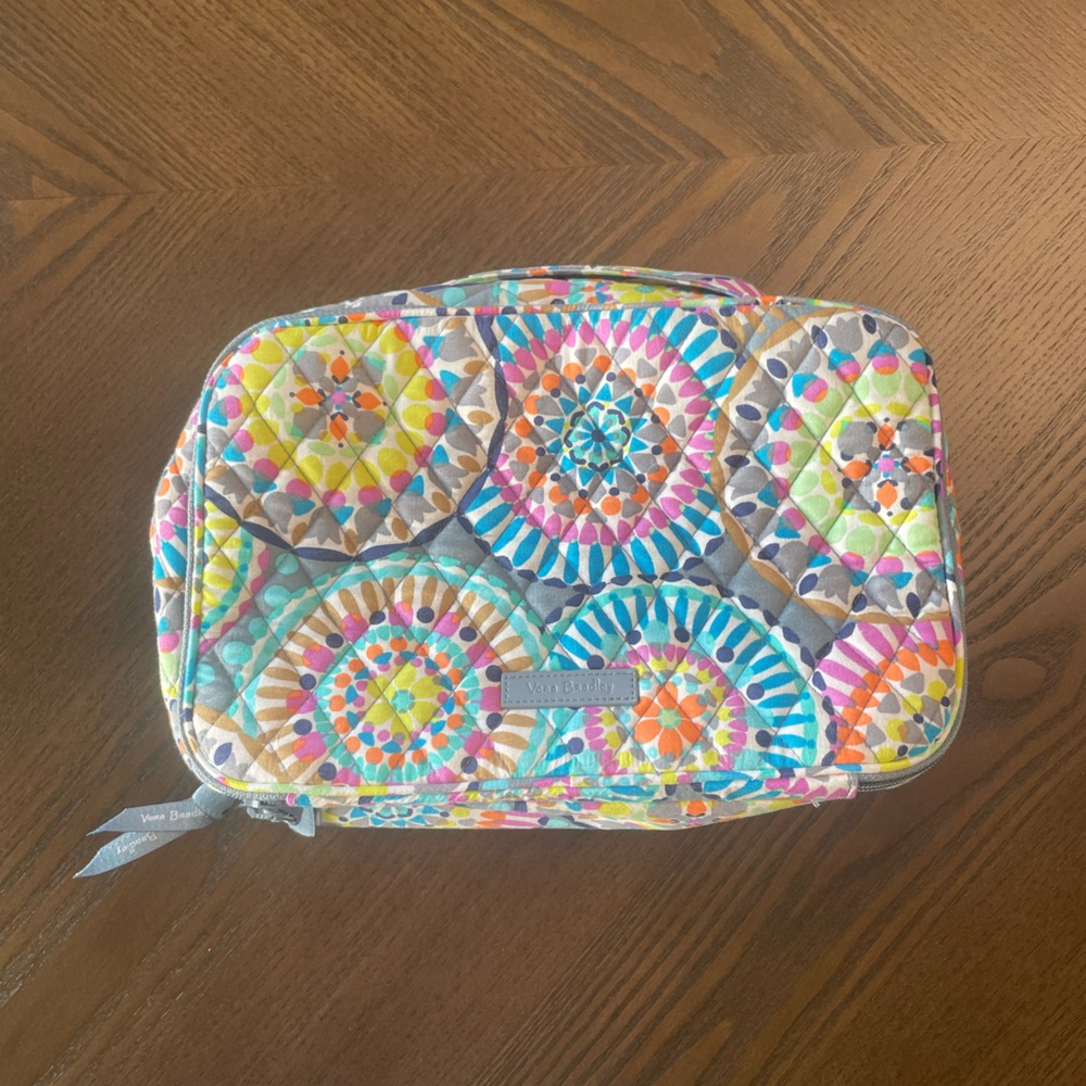 Vera Bradley Colorful Quilted Cosmetic Bag
